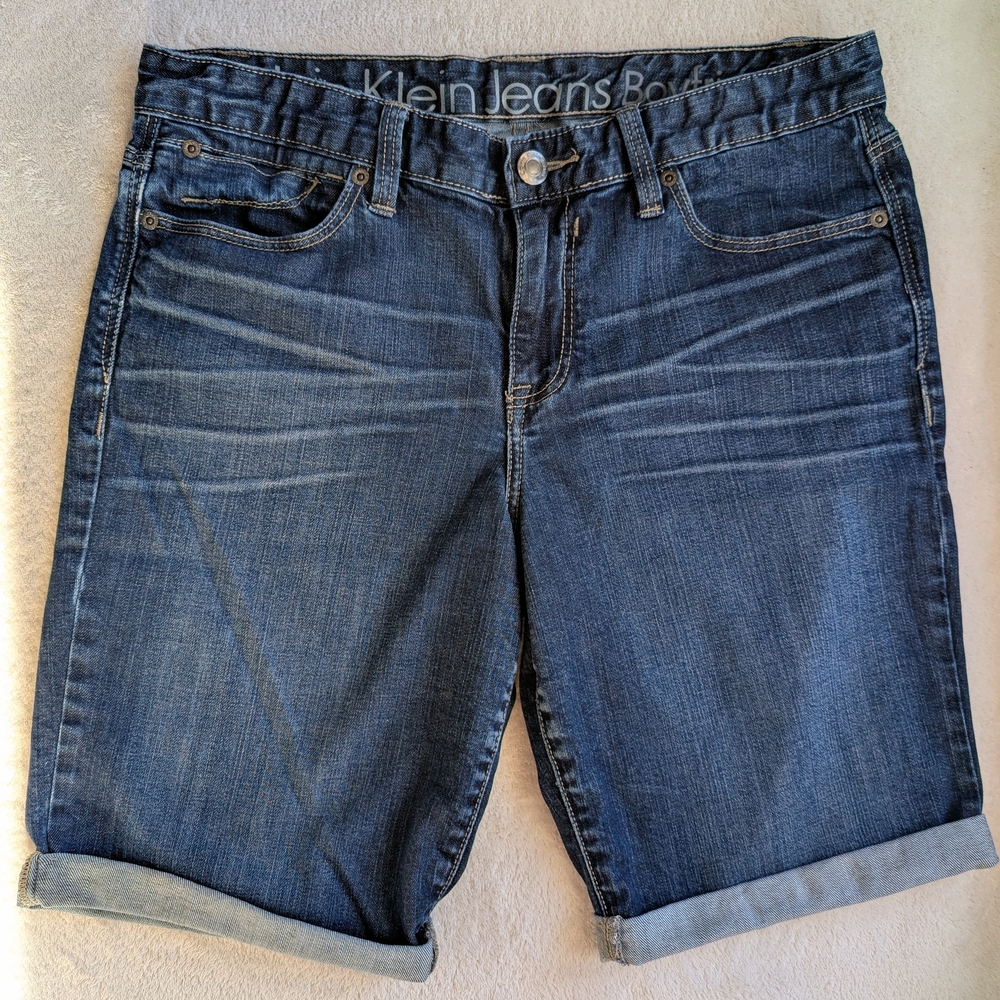 Calvin Klein Jeans Dark Blue Denim Shorts
